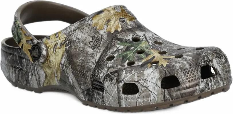 Crocs Realtree Edge camouflage-print clogs Grijs