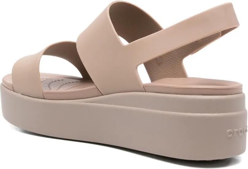 Crocs Sandalen met dubbel bandje Beige - Foto 3