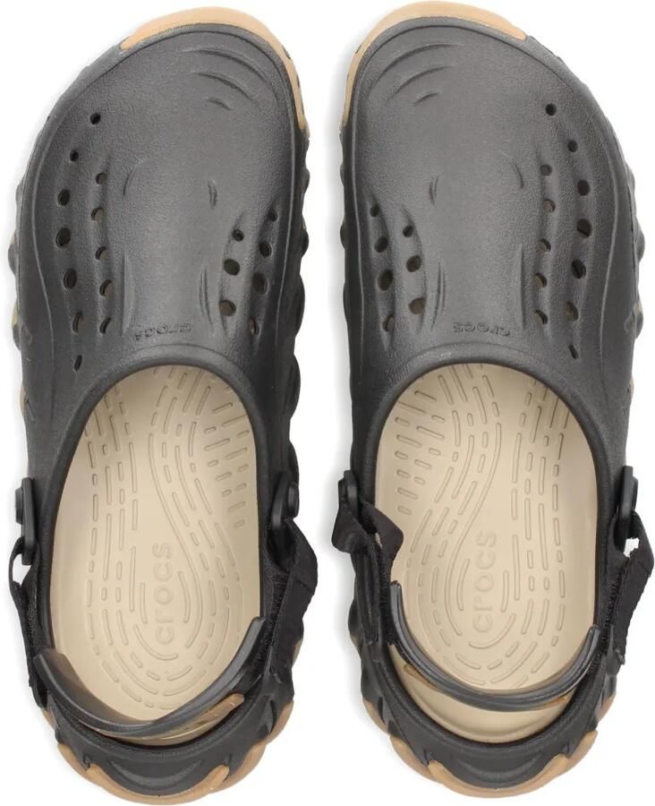 Crocs Sandalen met geperforeerde zool en hak Zwart - Foto 2