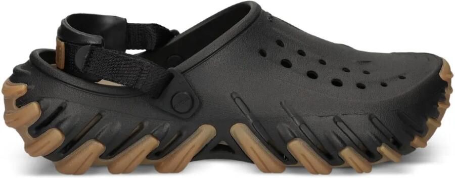 Crocs Sandalen met geperforeerde zool en hak Zwart - Foto 4