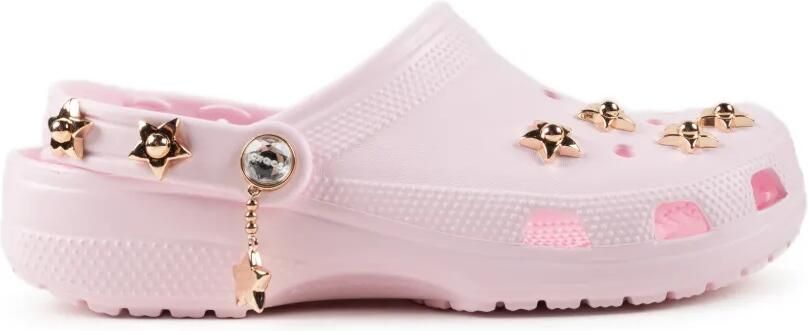 Crocs Sandalen verfraaid met ster Roze