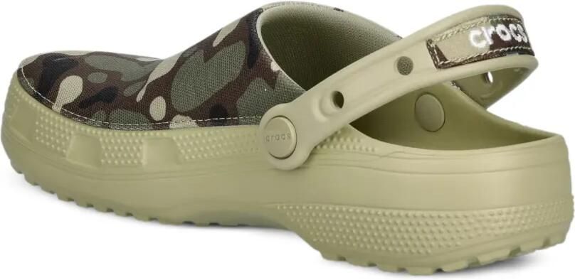 Crocs Slingback slippers met camouflageprint Groen - Foto 3