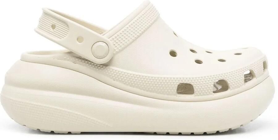 Crocs Slippers met enkelbandje Beige