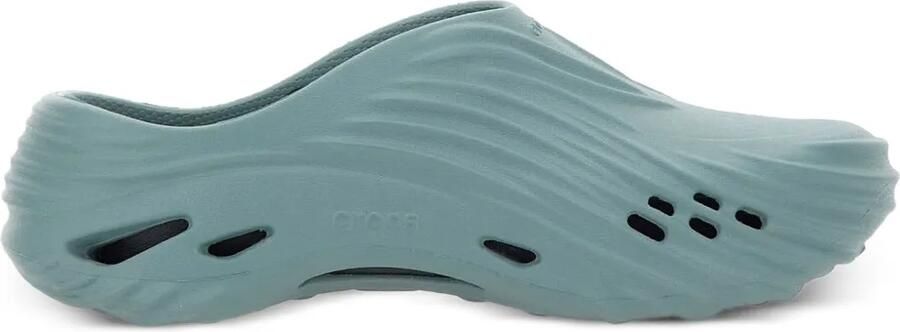 Crocs Slippers met geperforeerde details Blauw