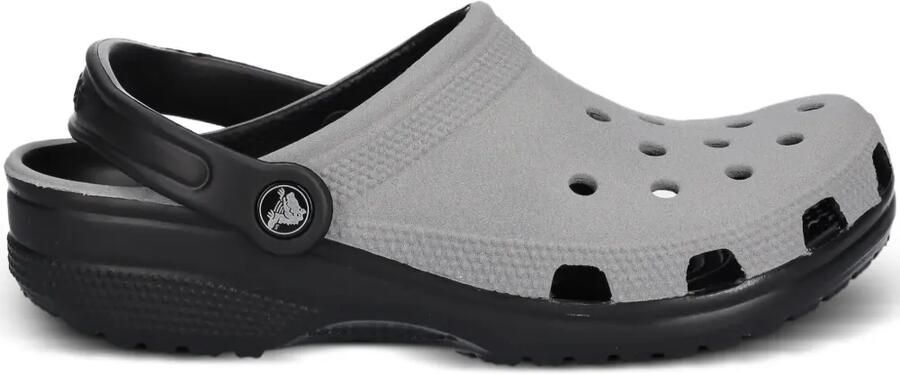 Crocs Slippers met geperforeerde details Grijs