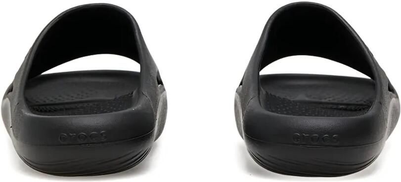 Crocs Slippers met geribbelde zool en uitgesneden details Zwart - Foto 2