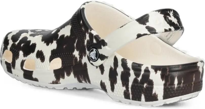 Crocs Slippers met koeienprint Wit - Foto 3