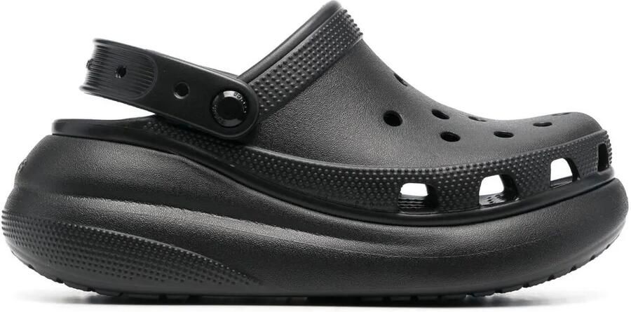 Crocs Slippers met plateauzool Zwart