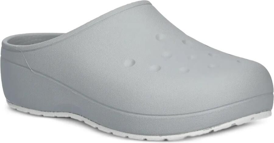 Crocs Slippers met ronde neus Grijs