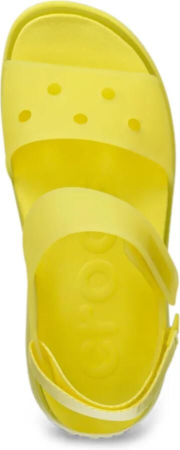 Crocs Soho Frosted Y Strap sandalen met plateauzool Geel - Foto 2