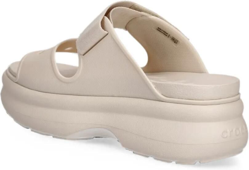 Crocs Soho klompen met plateauzool en twee banden Beige - Foto 2