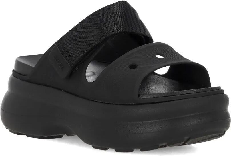Crocs Soho Two Strap sandalen met plateauzool Zwart - Foto 3