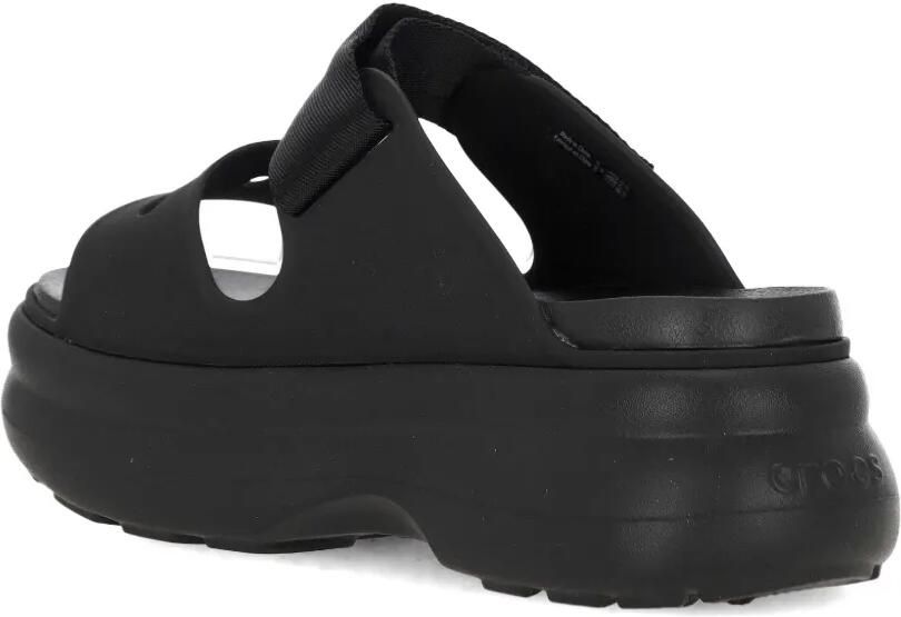 Crocs Soho Two Strap sandalen met plateauzool Zwart - Foto 2