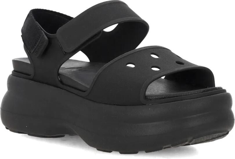 Crocs Soho Y-Strap sandalen met plateauzool Zwart - Foto 3
