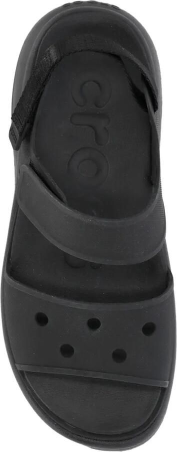 Crocs Soho Y-Strap sandalen met plateauzool Zwart - Foto 4