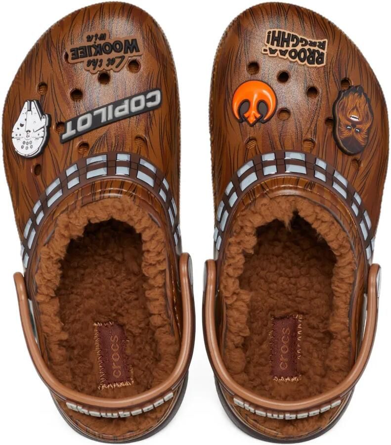 Crocs Star Wars Chewbacca Classic Lined clogs Bruin - Foto 2