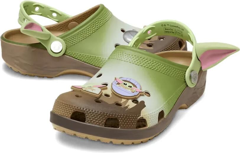 Crocs Star Wars Grogu Classic klompen Groen - Foto 2