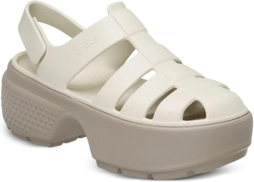 Crocs Stomp Fisherman sandalen met logo-print Beige - Foto 4