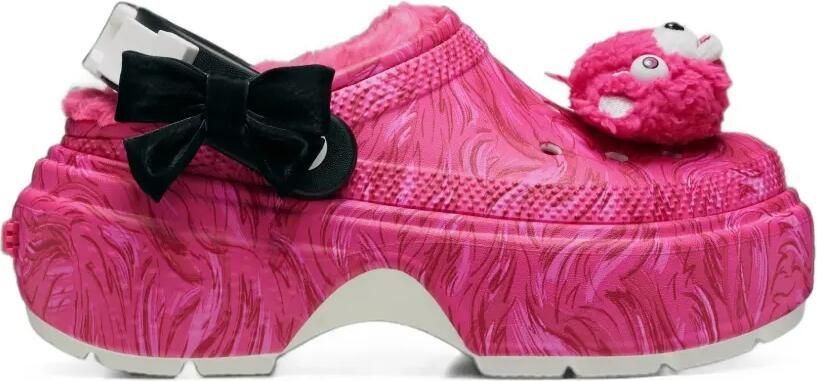 Crocs Stomp Fortnite Cuddle Team Leader mules Roze