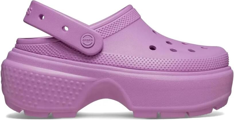 Crocs Stomp klompen met plateauzool Paars