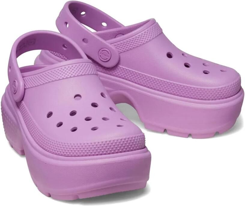 Crocs Stomp klompen met plateauzool Paars - Foto 2