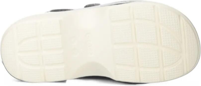 Crocs Stomp perforated platform slides Beige - Foto 5