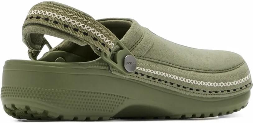 Crocs Instappers met sierstiksels Groen - Foto 3