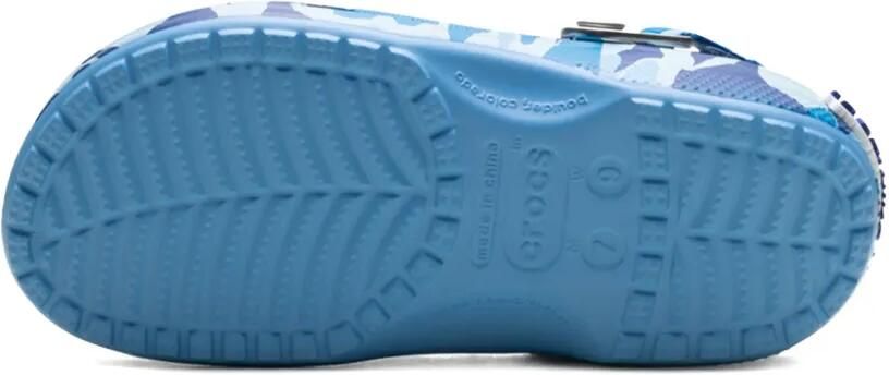 Crocs x A Bathing Ape Clog "Blue Camo" sneakers Blauw - Foto 3