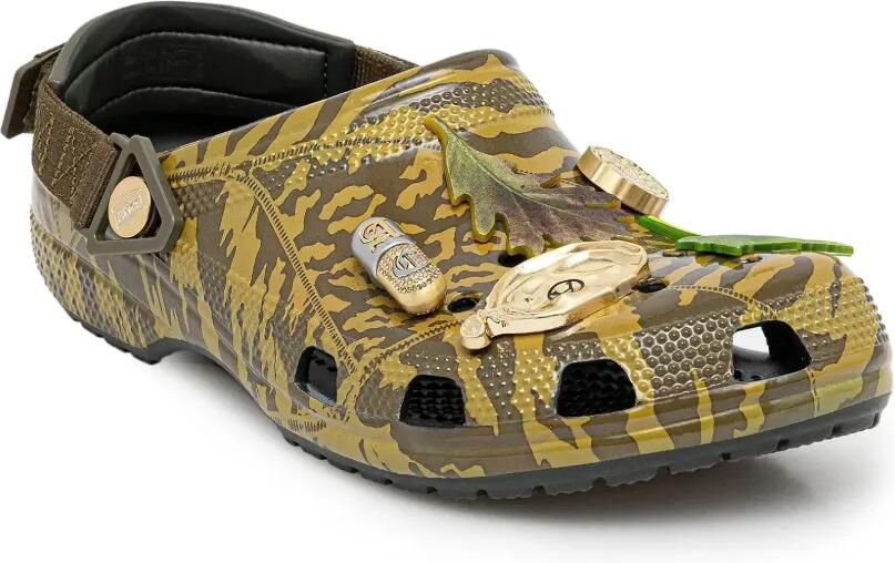 Crocs x Aries Arise Classic klompen verfraaid met Jibbitz™-camouflageprint Groen - Foto 3