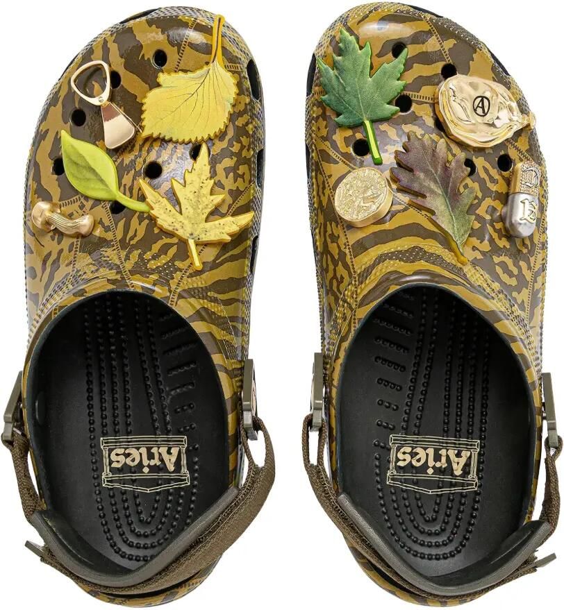 Crocs x Aries Arise Classic klompen verfraaid met Jibbitz™-camouflageprint Groen - Foto 2
