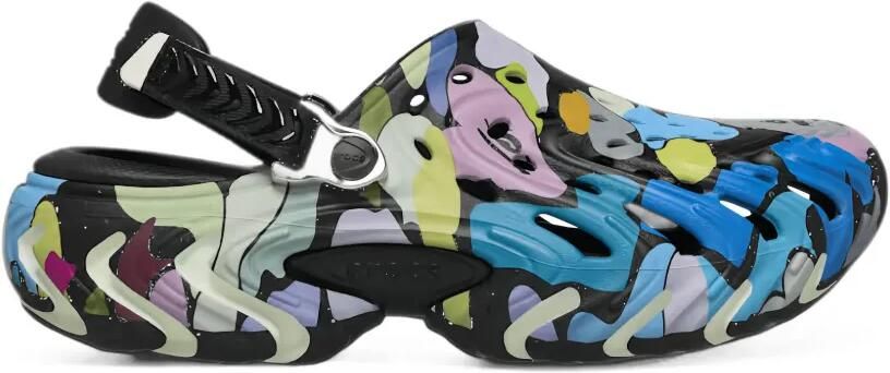Crocs x Bape Echo II camouflage-print clogs Zwart