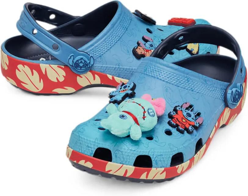 Crocs x Disney Stitch IAM Classic klompen Blauw - Foto 2