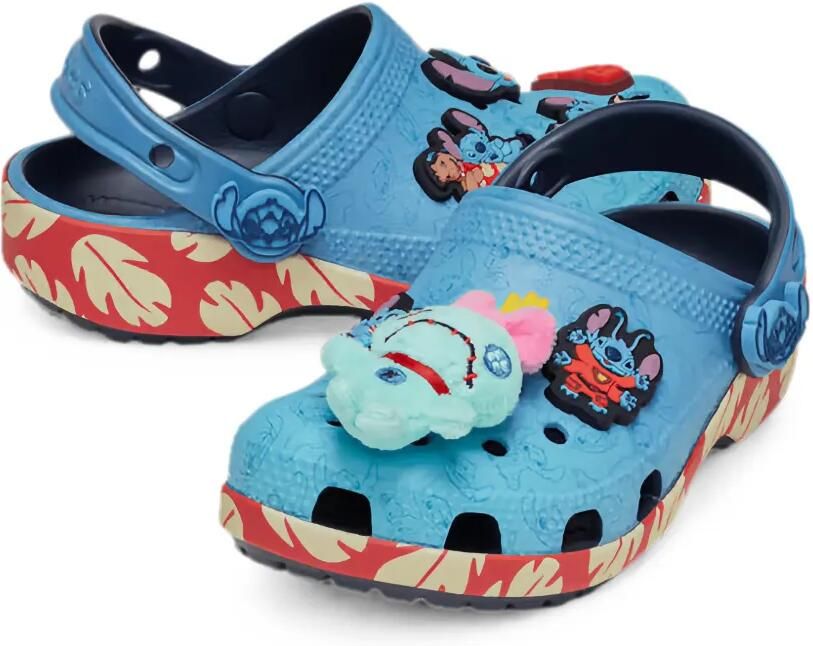 Crocs x Disney Stitch IAM Classic klompen Blauw