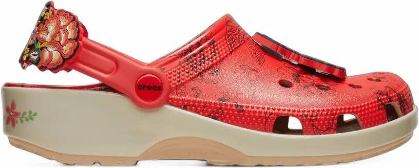 Crocs x Frida Kahlo floral-print clogs Rood