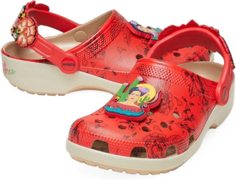 Crocs x Frida Kahlo floral-print clogs Rood - Foto 2