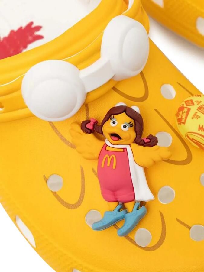 Crocs x McDonald´s Birdie character-charm slingback clogs Geel - Foto 3