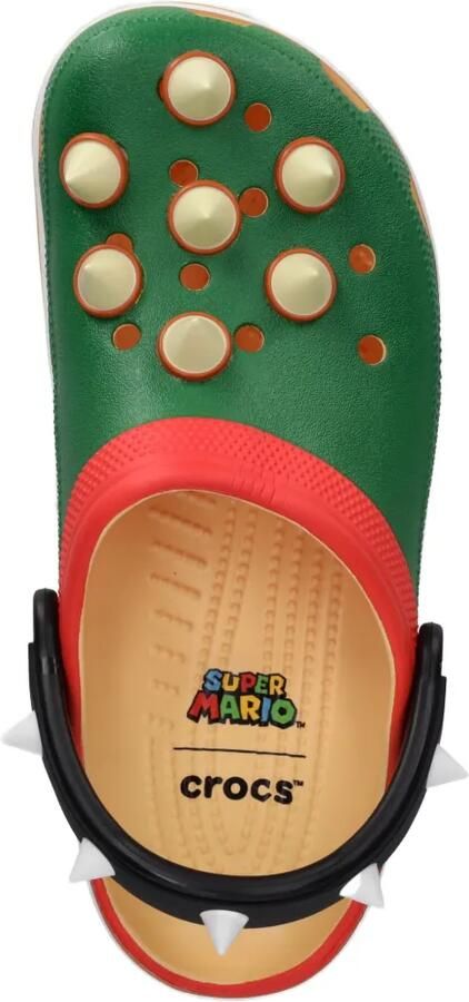 Crocs x Nintendo Bowser spiked-embellished clogs Groen - Foto 2