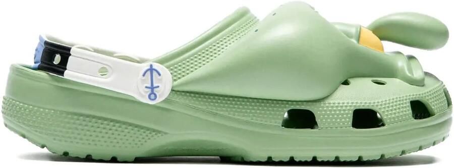 Crocs x SpongeBob slip-on klomp Groen