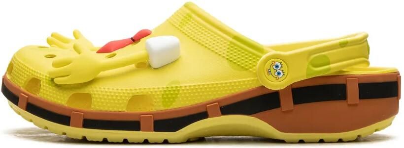 Crocs x SpongeBob SquarePants Classic Clogs slippers Geel - Foto 5