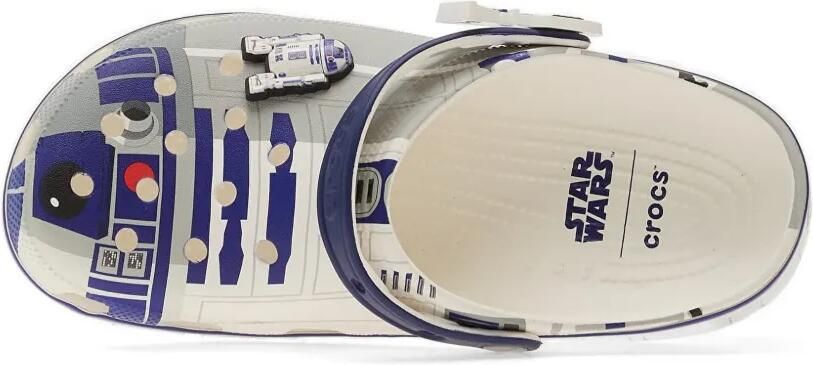 Crocs x Star Wars R2D2 Classic slingback klompen met grafische print Beige - Foto 2