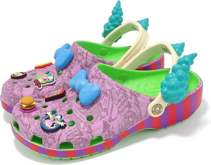 Crocs x The Simpsons "Krusty the Clown" sandalen Roze - Foto 3