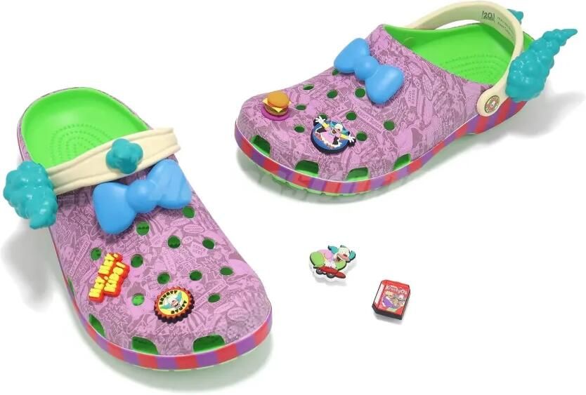 Crocs x The Simpsons "Krusty the Clown" sandalen Roze - Foto 4