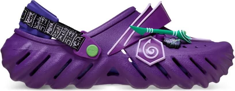 Crocs x Yu-Gi-Oh! Echo Dark Magician klompen Paars