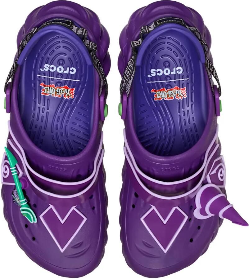 Crocs x Yu-Gi-Oh! Echo Dark Magician klompen Paars - Foto 2