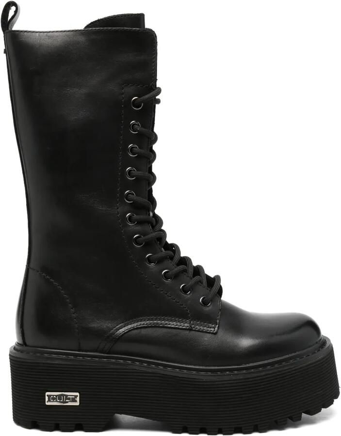 Cult Axl 3463 platform lace-up boots Zwart - Foto 2