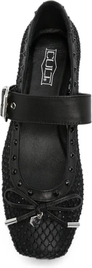 Cult Ballerina's verfraaid met studs Zwart - Foto 4
