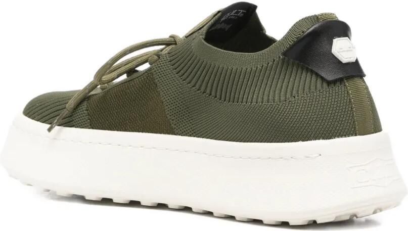 Cult Blackstar 4498 ribgebreide sneakers Groen - Foto 3