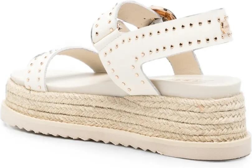 Cult Doja sandalen verfraaid met studs Beige - Foto 2
