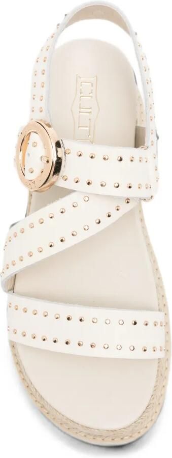 Cult Doja sandalen verfraaid met studs Beige - Foto 4