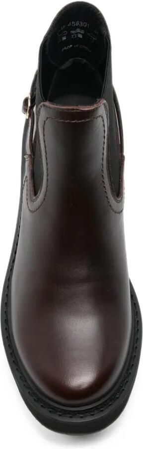 Cult Grace Chelsea leren laarzen met gespdetail Bruin - Foto 3